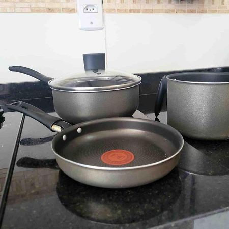 Grande Apt No Centro C/ Cozinha Completa Varanda Poços de Caldas Buitenkant foto