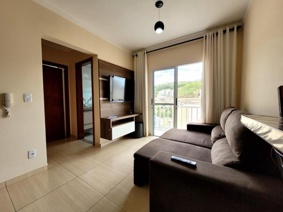 Grande Apt No Centro C/ Cozinha Completa Varanda Poços de Caldas Buitenkant foto